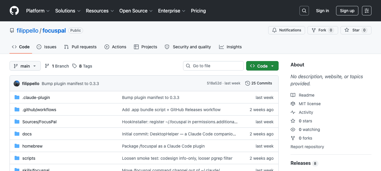 FocusPal screenshot